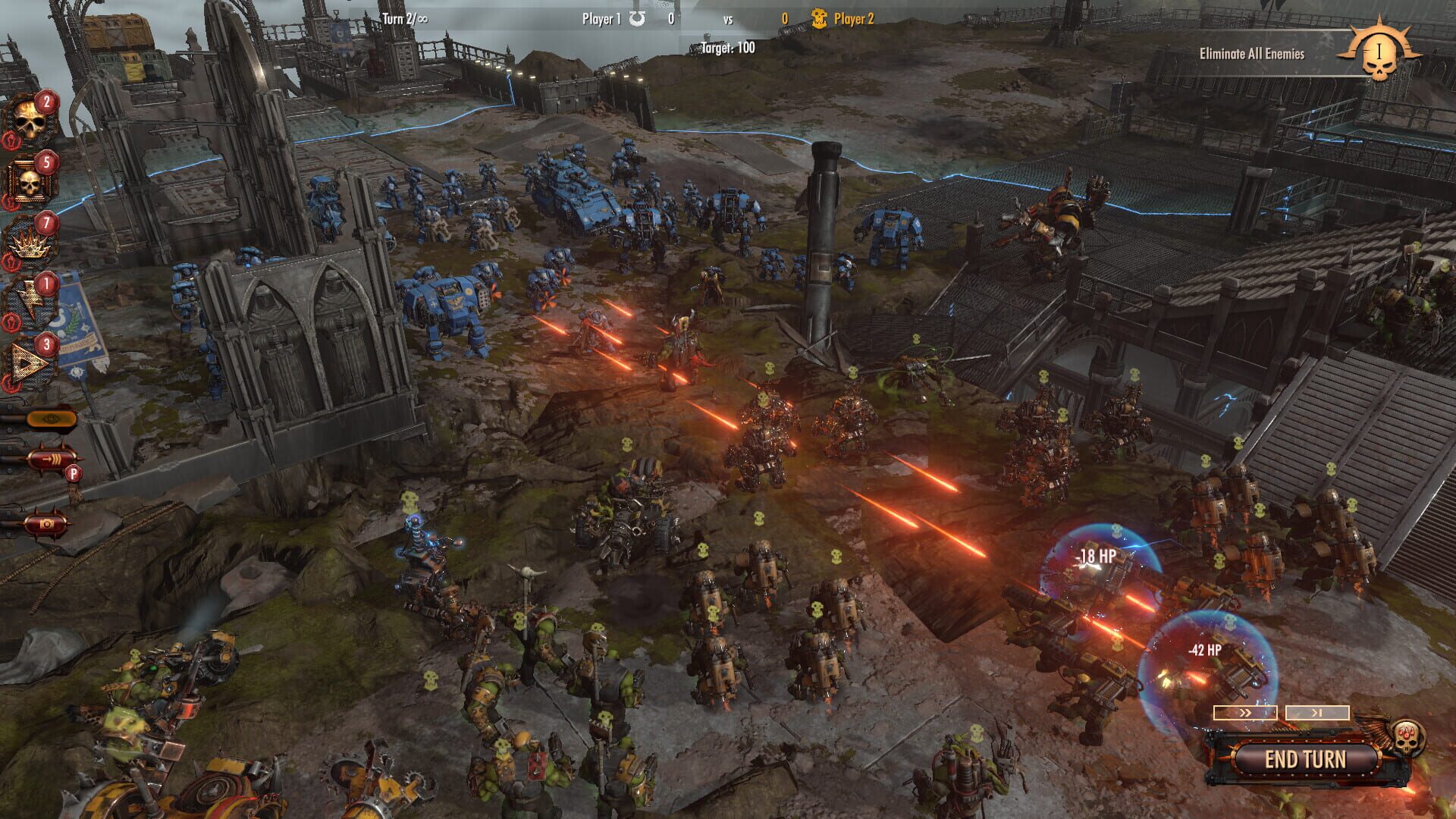 Screenshot for Warhammer 40,000: Battlesector - Ultramarines