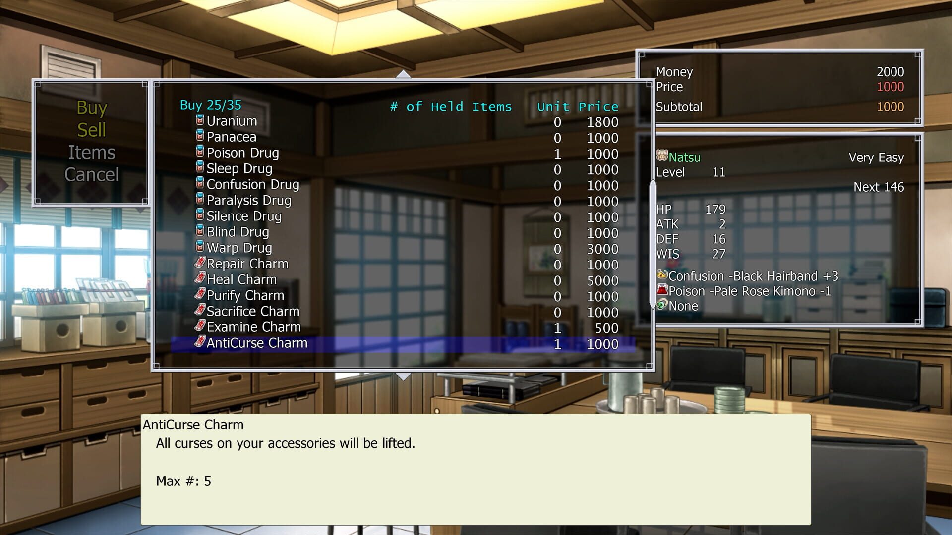 Screenshot for Dawn of Kagura: Natsu's Story