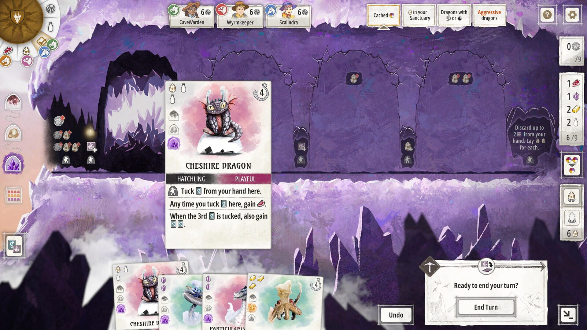 Screenshot for Wyrmspan