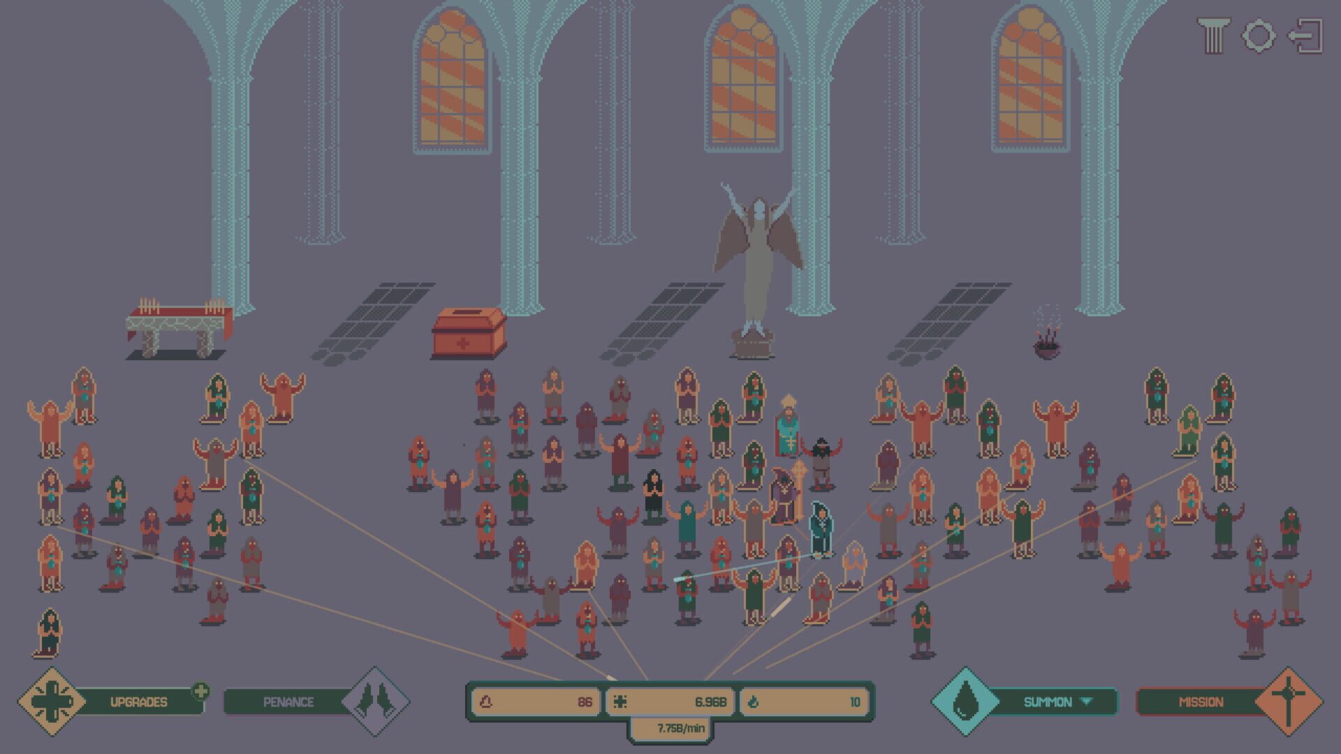 Screenshot for Idle Chapel