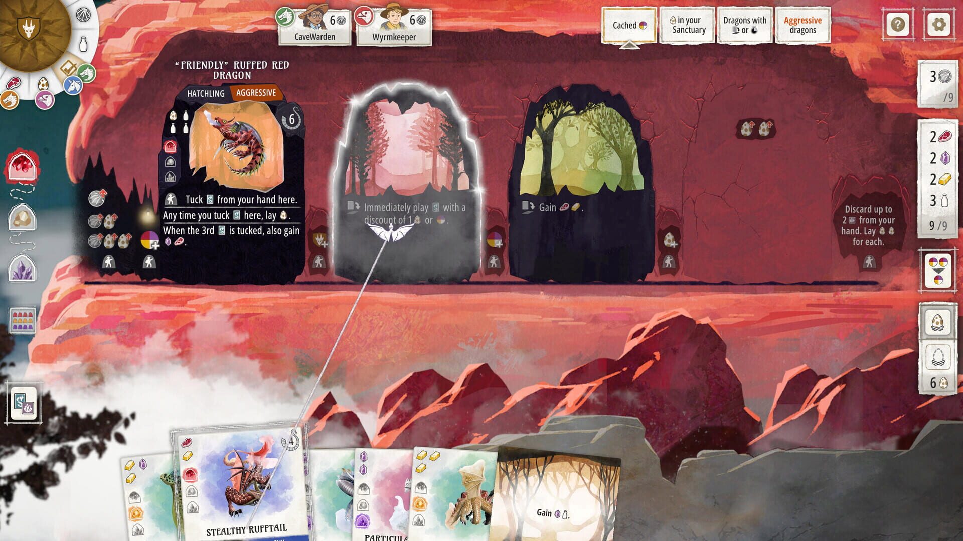 Screenshot for Wyrmspan