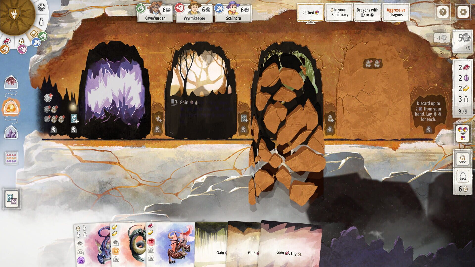 Screenshot for Wyrmspan