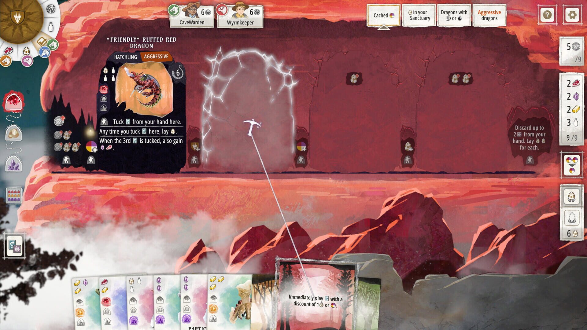 Screenshot for Wyrmspan