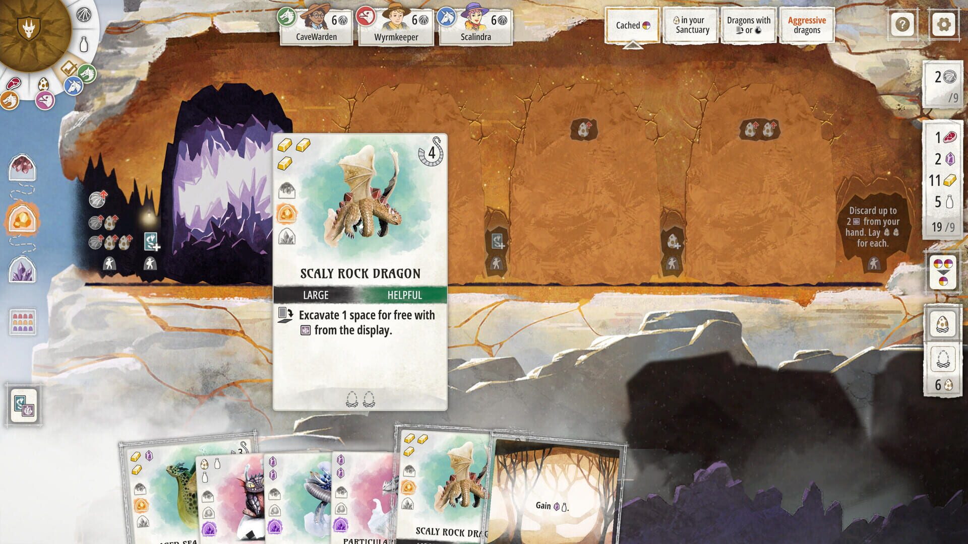 Screenshot for Wyrmspan