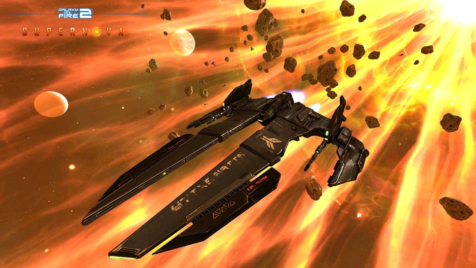 Screenshot for Galaxy on Fire 2: Supernova