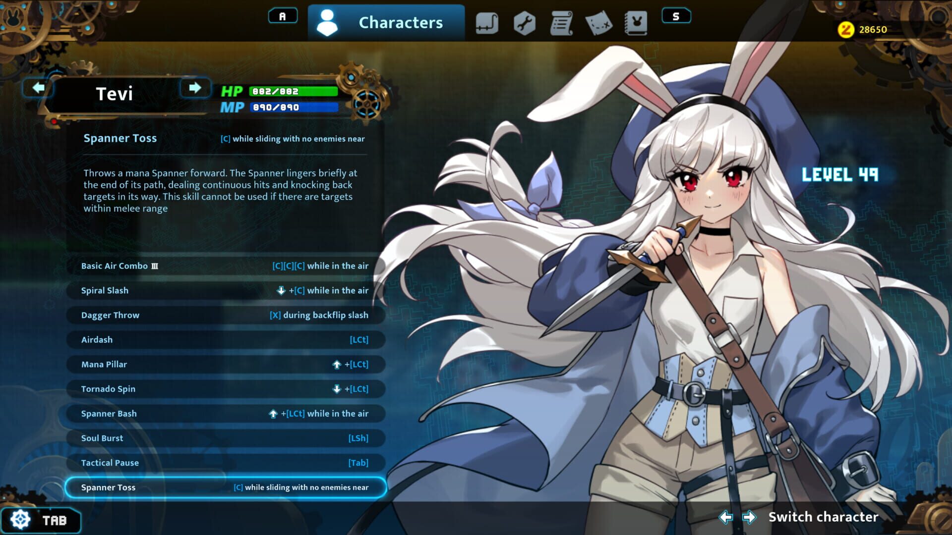 Screenshot for Tevi: Fauna Arcana