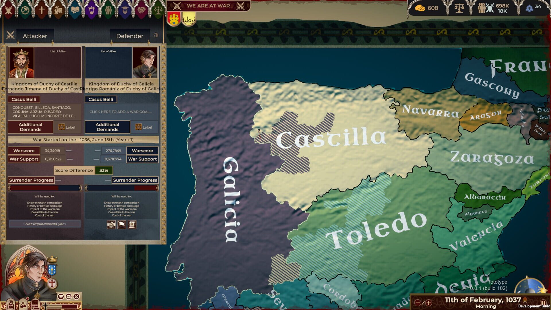 Screenshot for Crown of Hispania
