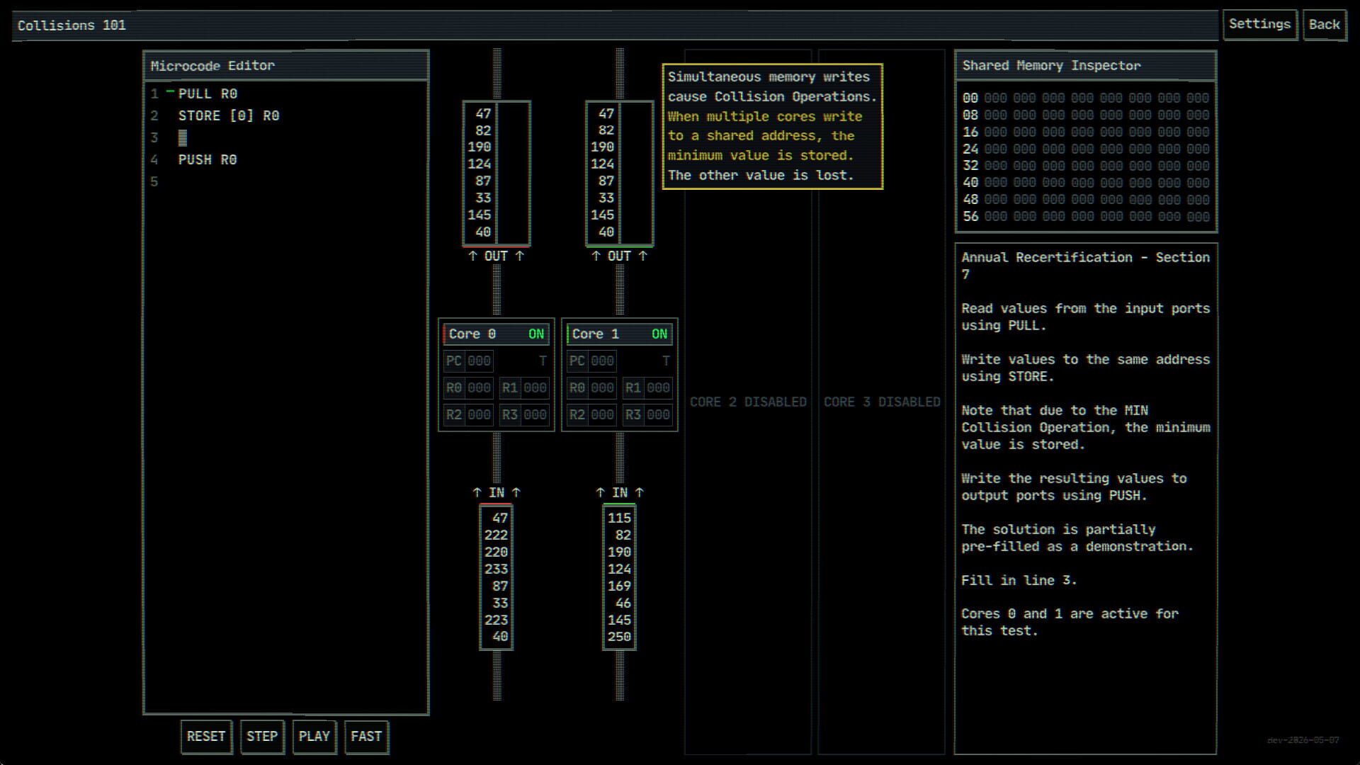 Screenshot for Lane-4: A dystopian Programming Thriller