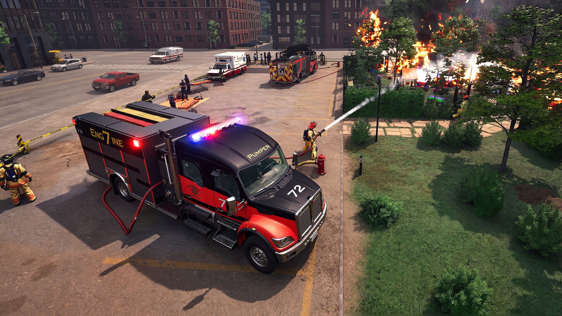 Screenshot for Firefighting Simulator: Ignite - Kenworth Fire Truck Pack