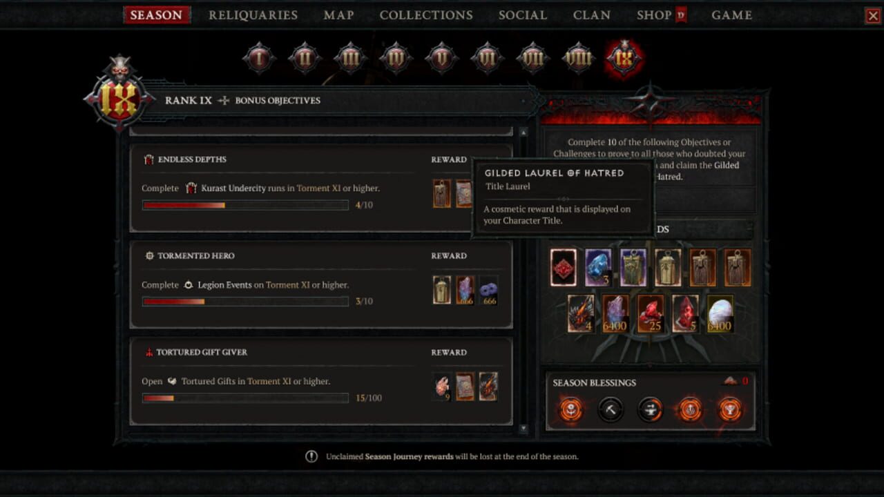 Screenshot for Diablo IV: Season of Reckoning