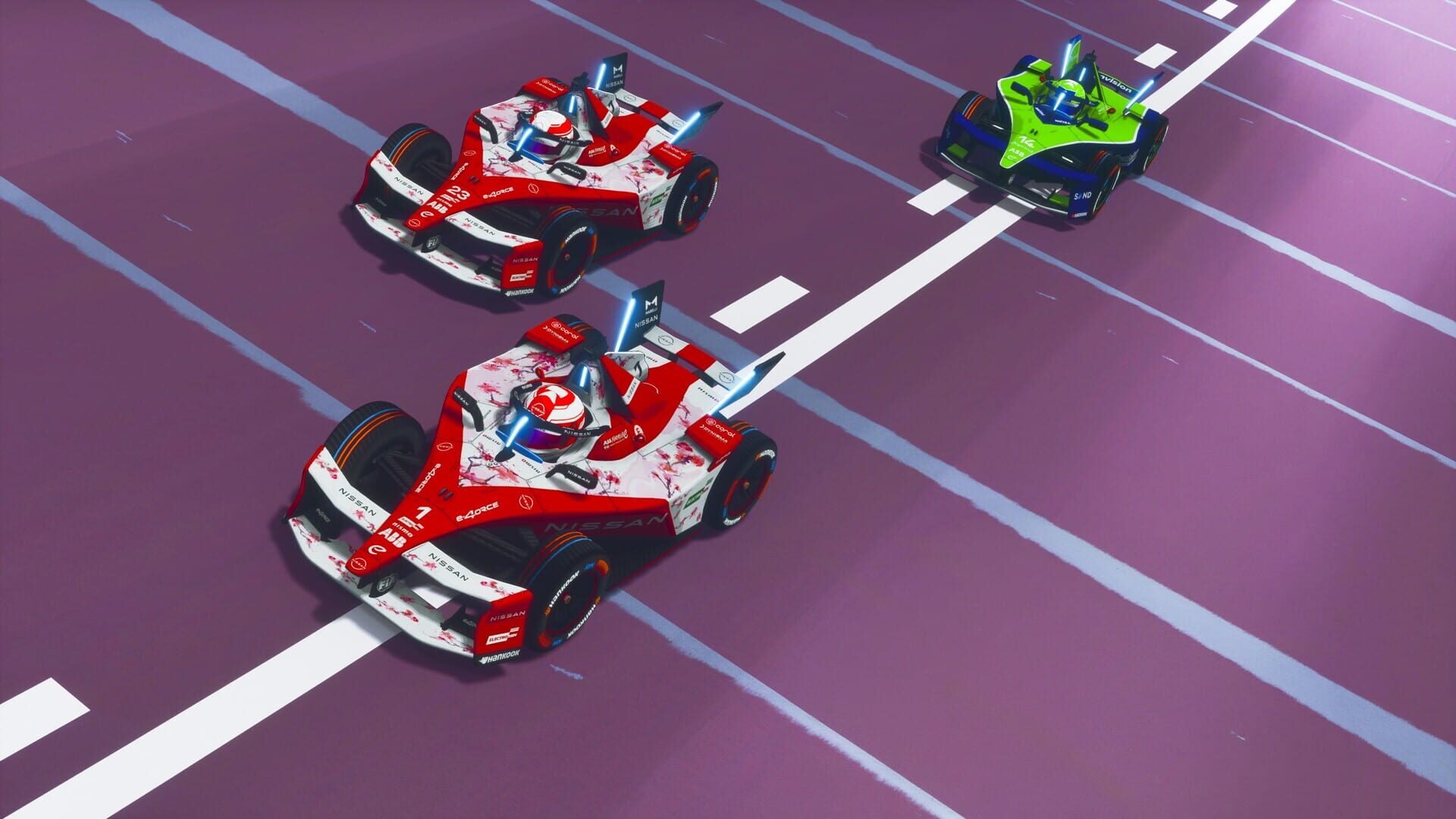 Screenshot for Formula Legends: Formula E - Electric Evolution