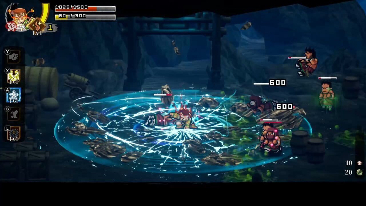 Screenshot for River City Saga: Journey to the West