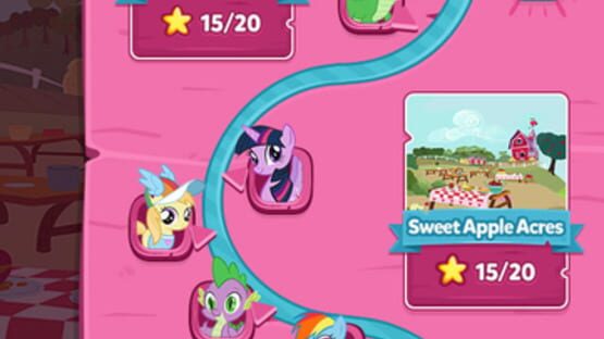 Screenshot for My Little Pony: Puzzle Party