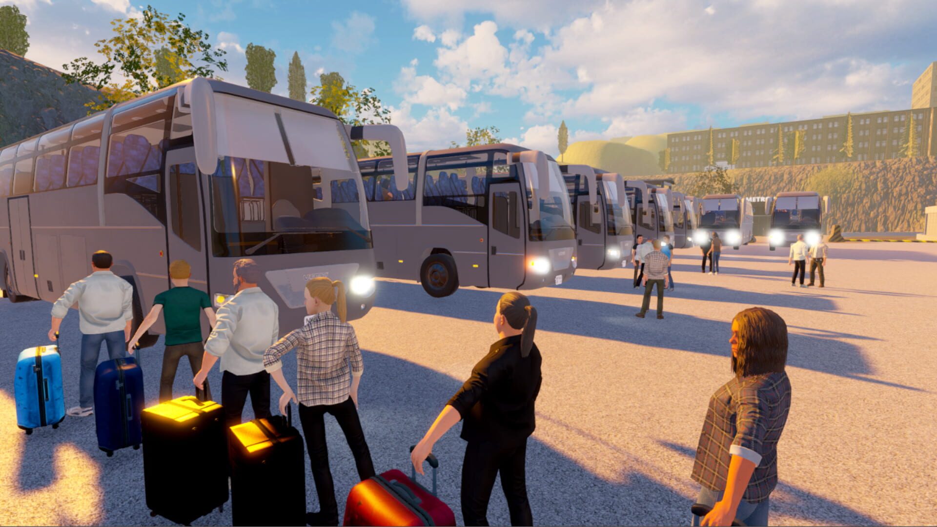 Screenshot for Bus Terminal Simulator