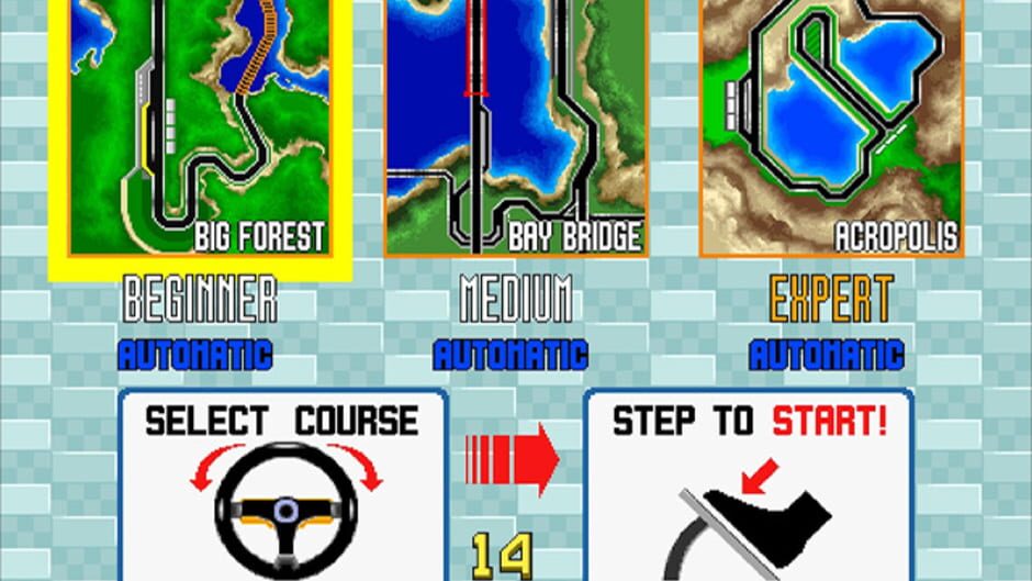 Screenshot for Virtua Racing