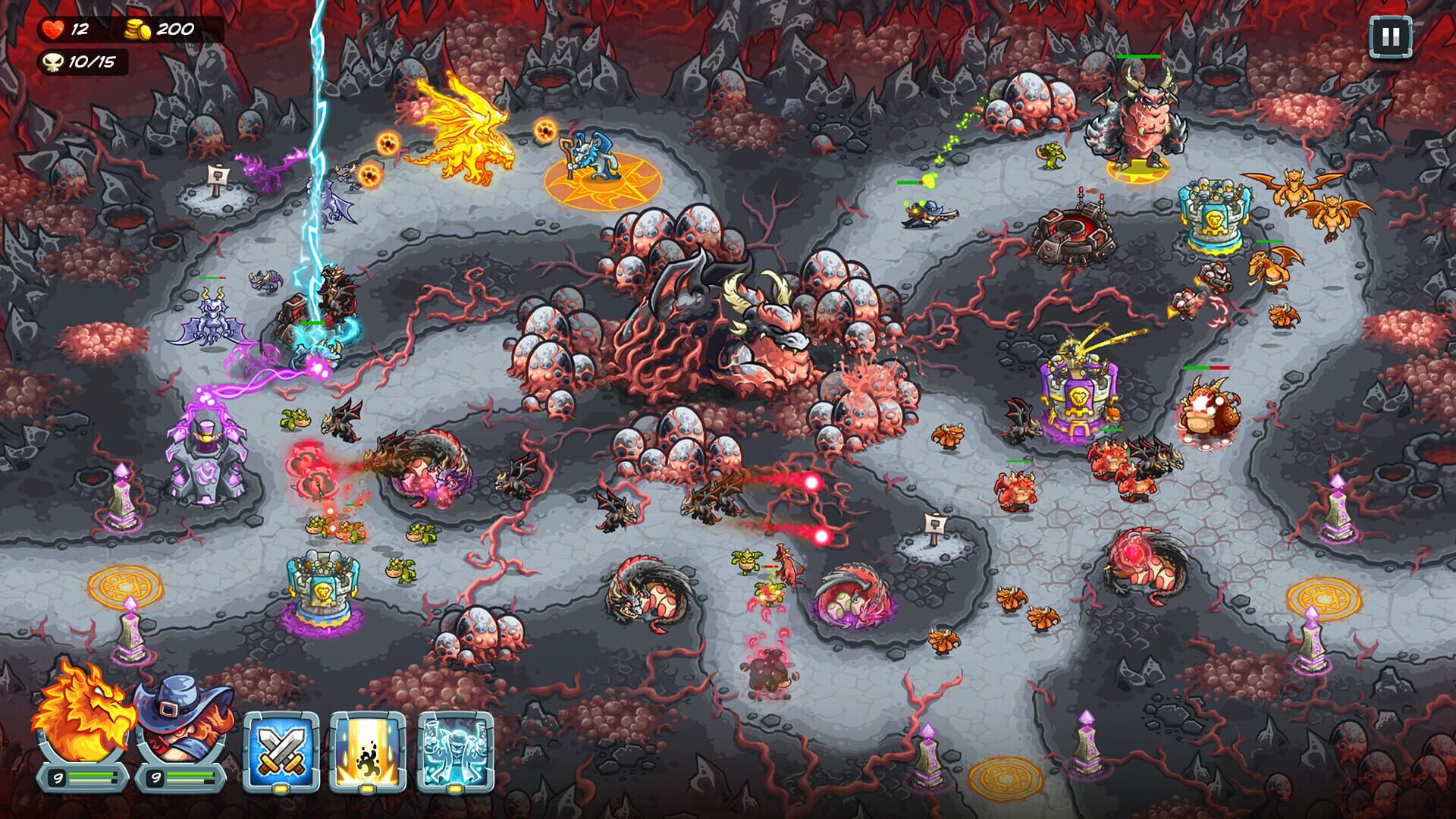 Screenshot for Kingdom Rush 5: Alliance TD - Dragon Wars