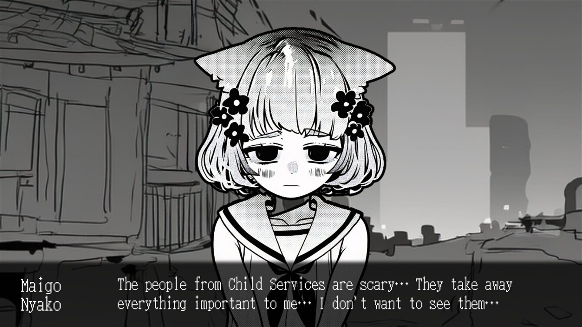 Screenshot for Spring at Dawn, I Am a Monster.