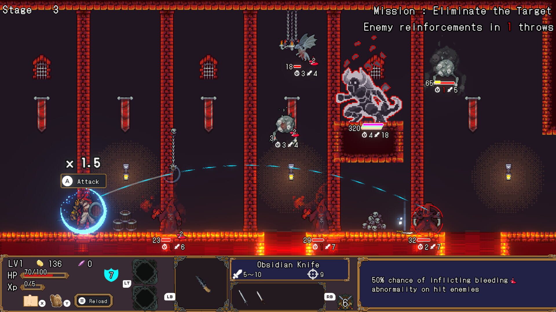Screenshot for Sword Flinger