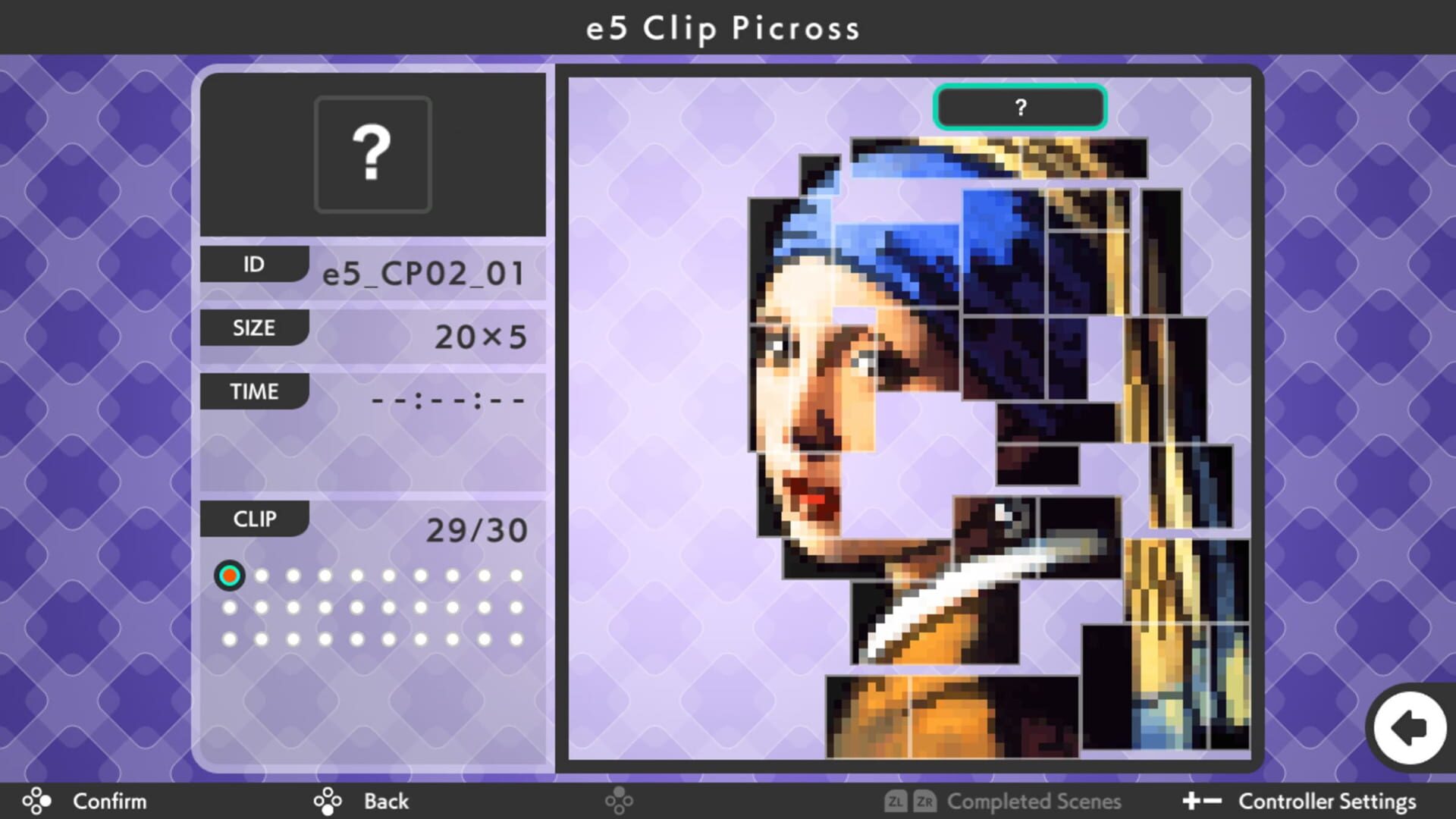 Screenshot for Picross S+: Picross e5
