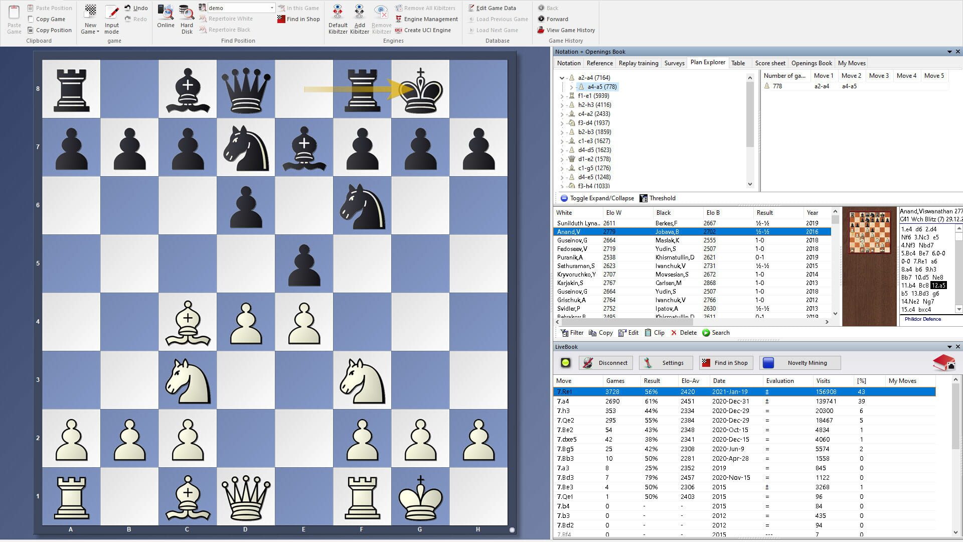 Screenshot for ChessBase 16: Steam Edition