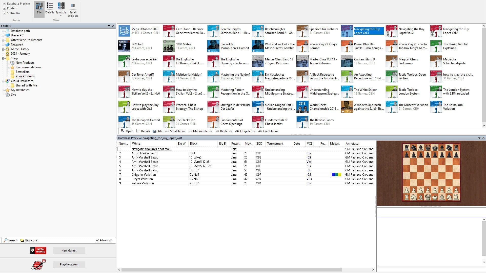 Screenshot for ChessBase 16: Steam Edition