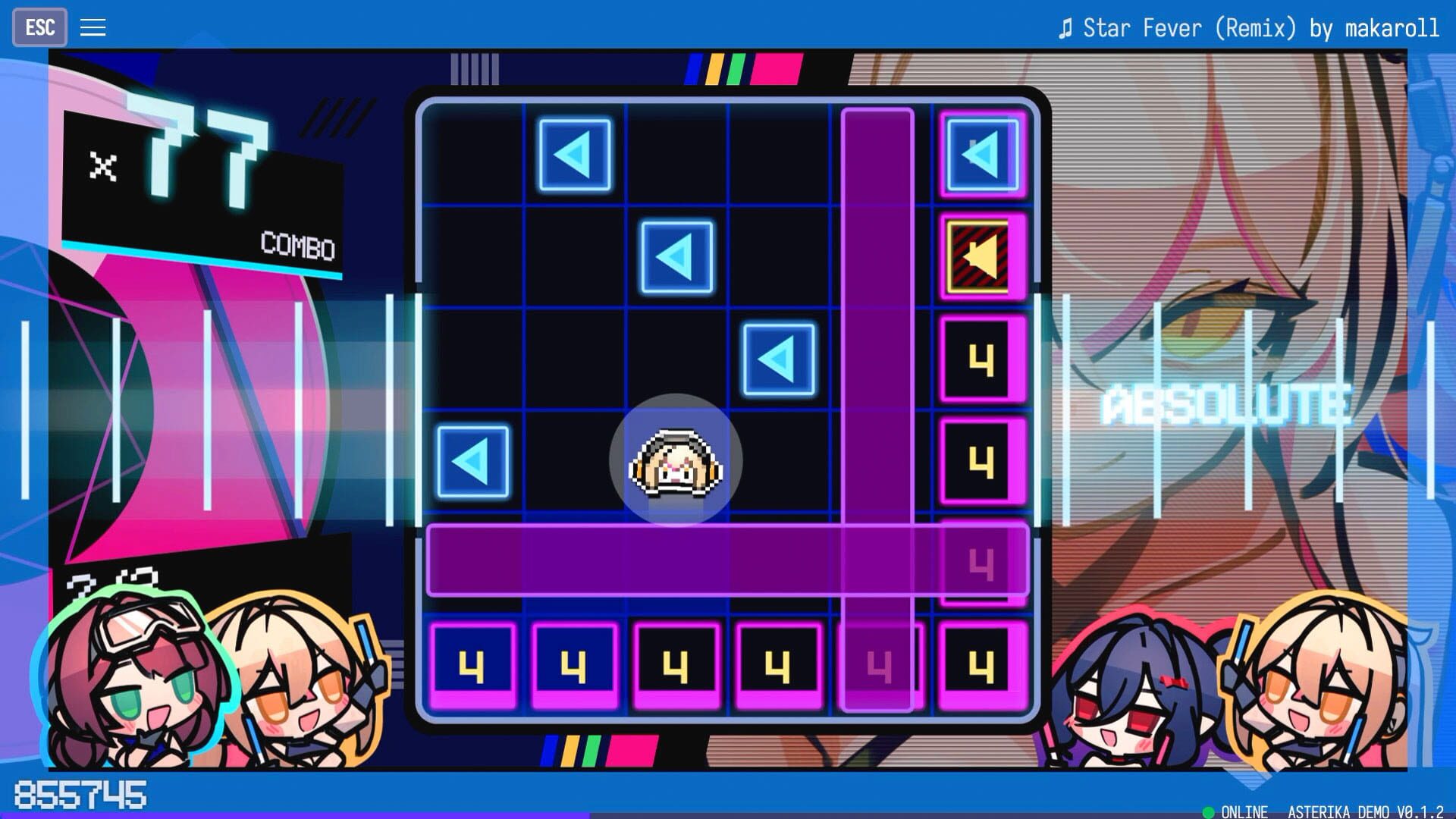 Screenshot for Asterika: Phantom Rose Refrain