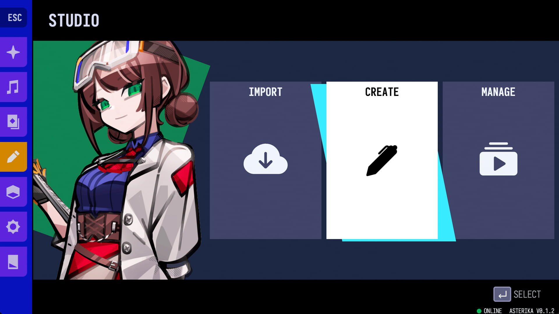 Screenshot for Asterika: Phantom Rose Refrain