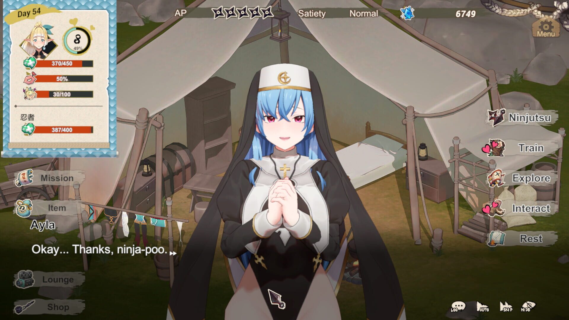 Screenshot for Flee, My Elven Ninja! 3D
