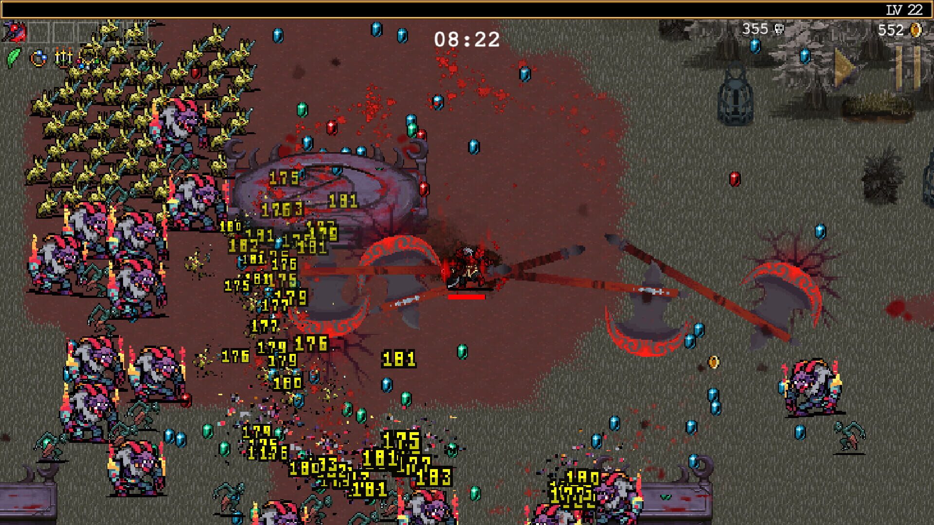 Screenshot for Vampire Survivors: Legacy of the Bloodmoon
