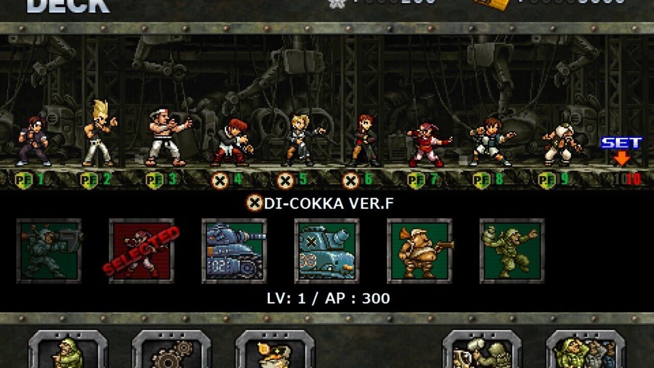 Screenshot for Metal Slug Defense: "KOF Pack" Vol.1