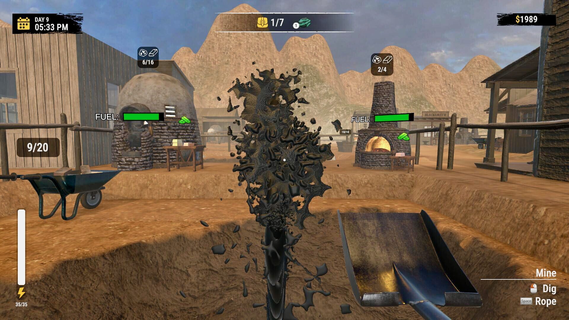 Screenshot for Wild West Miner Simulator: First Gun