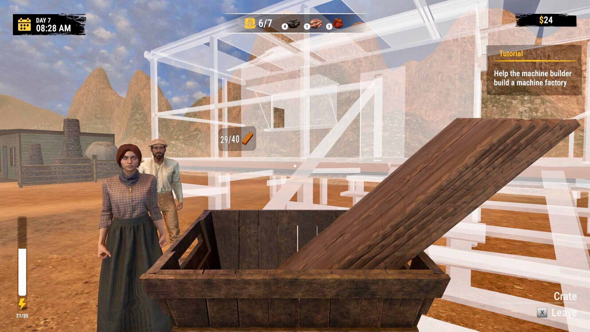 Screenshot for Wild West Miner Simulator: First Gun
