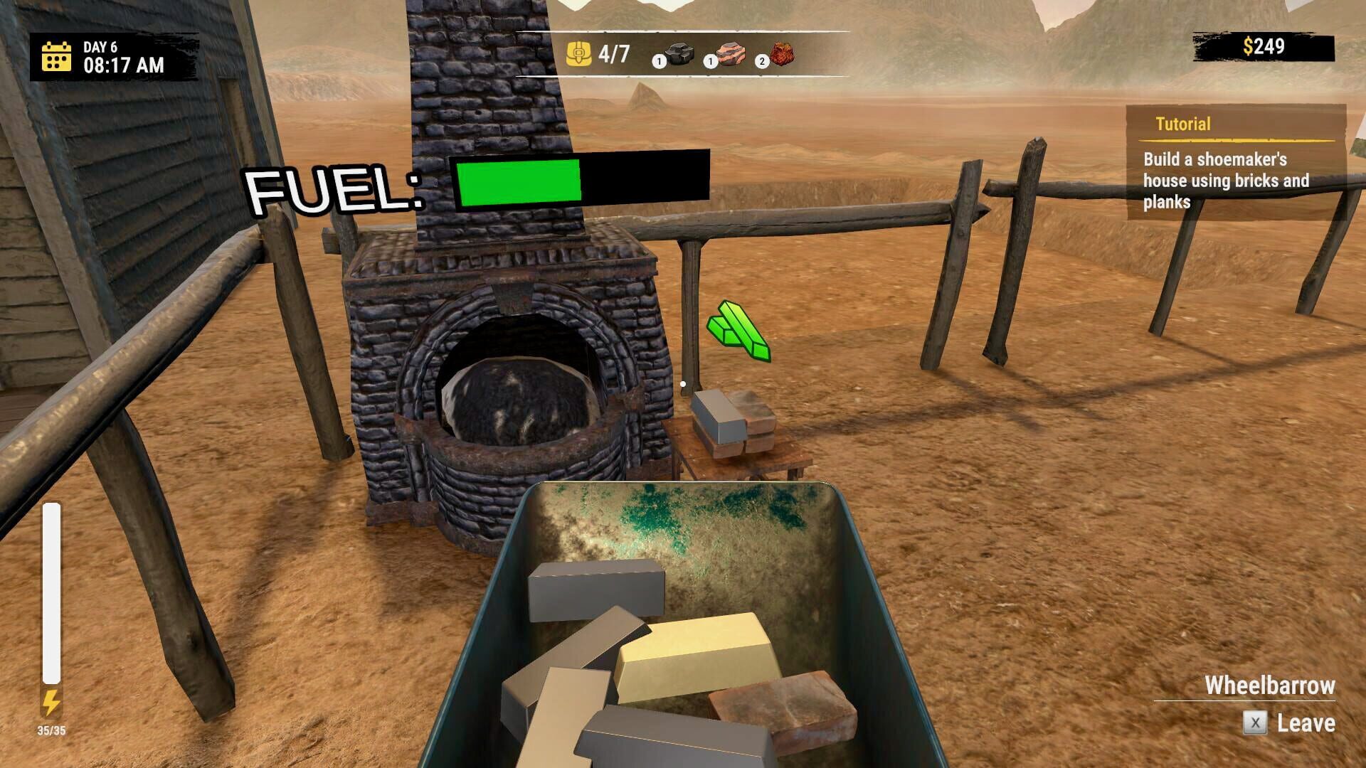 Screenshot for Wild West Miner Simulator: First Gun