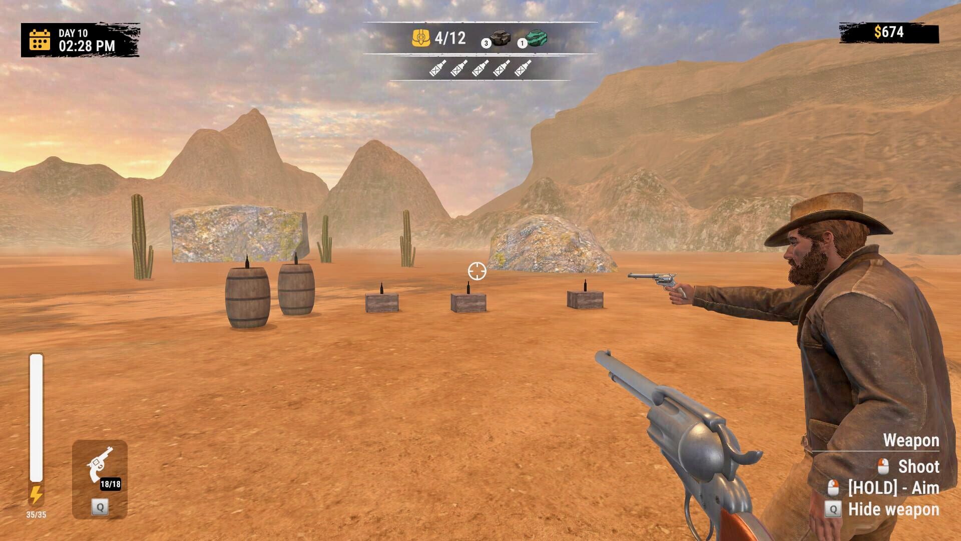 Screenshot for Wild West Miner Simulator: First Gun