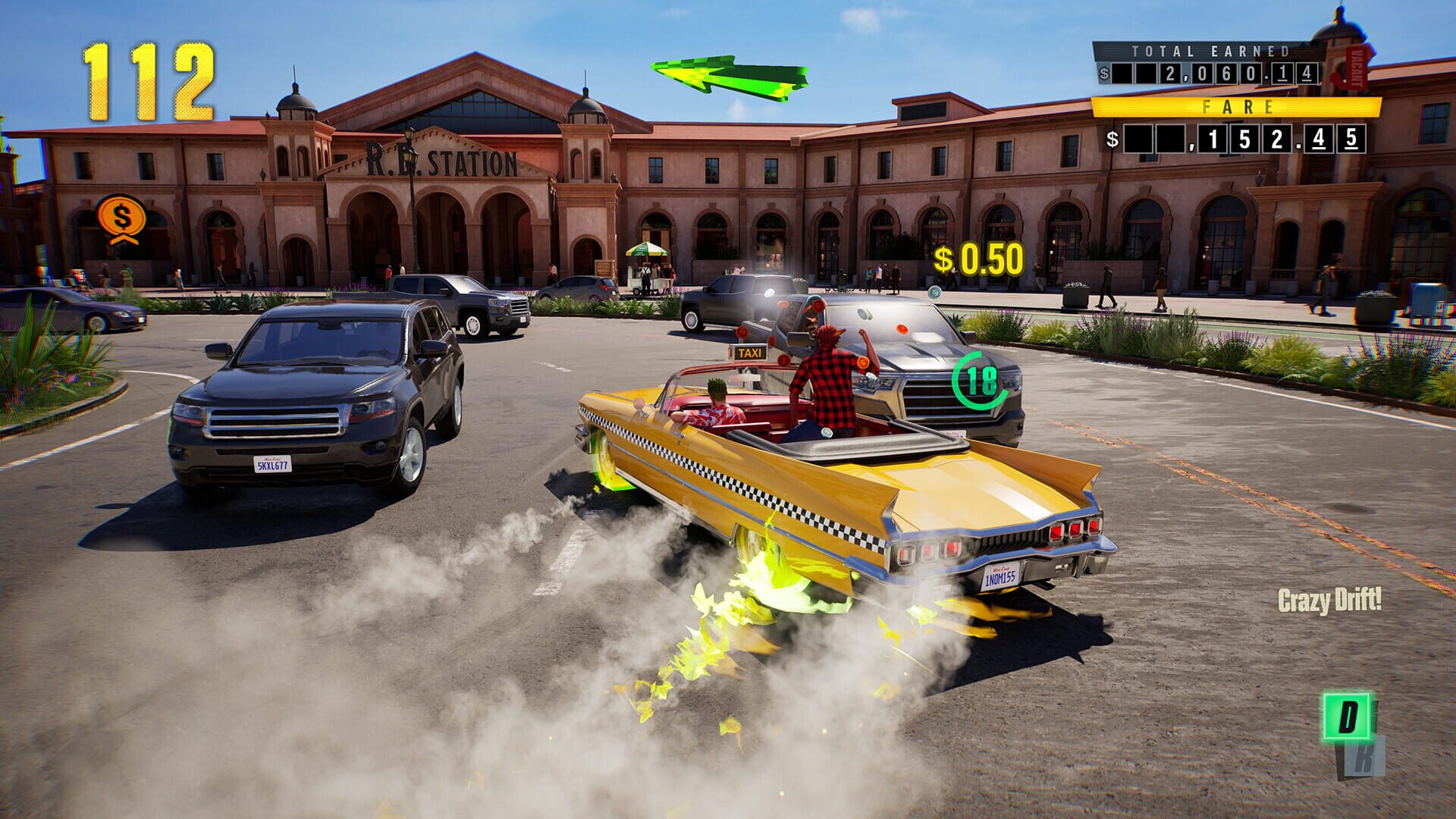 Screenshot for Crazy Taxi: World Tour