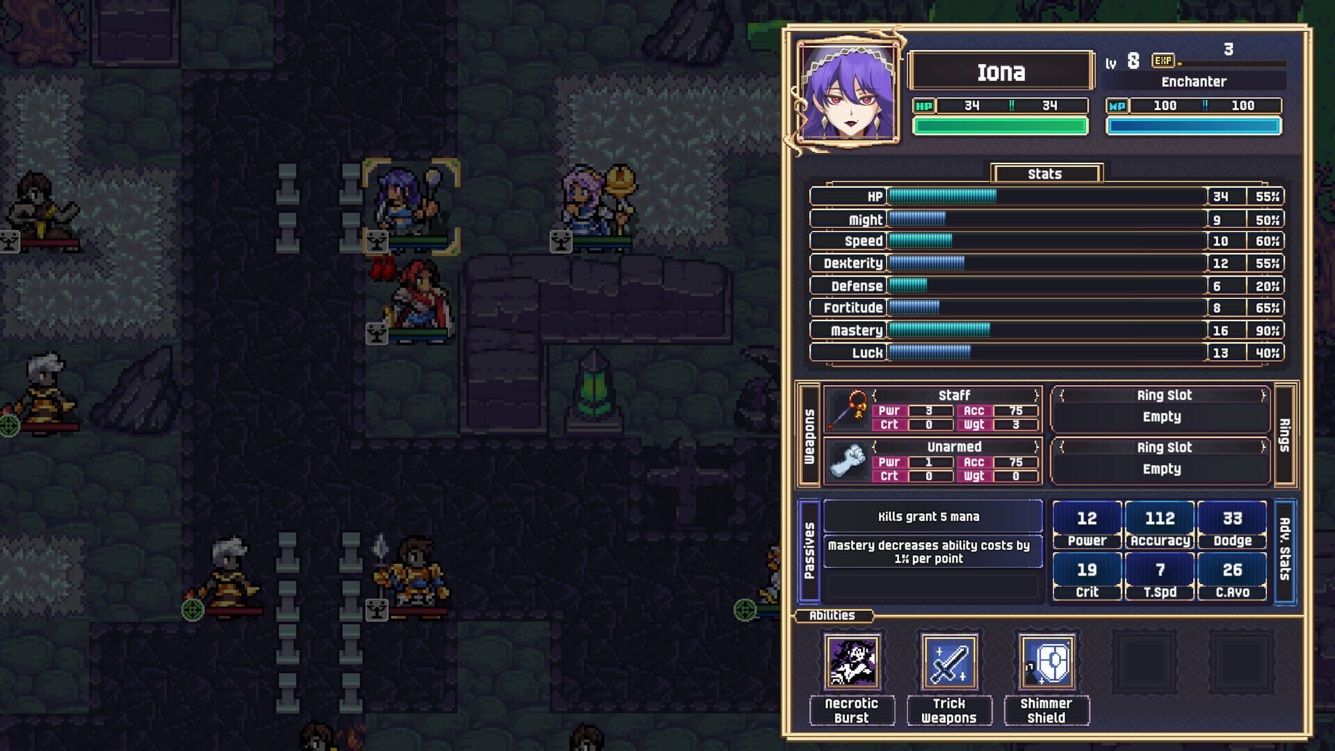 Screenshot for Dark Deity III