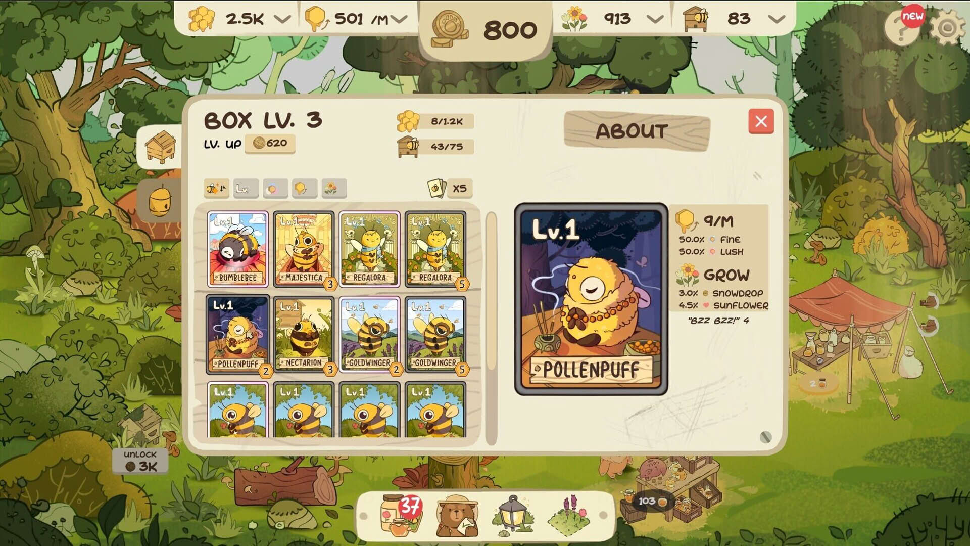 Screenshot for Bottled by Bears