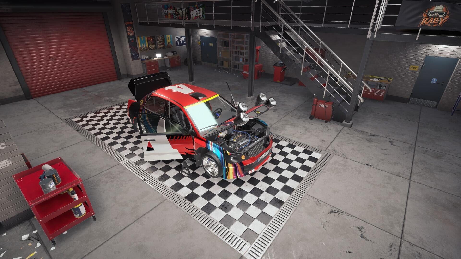 Screenshot for Rally Car Mechanic Simulator