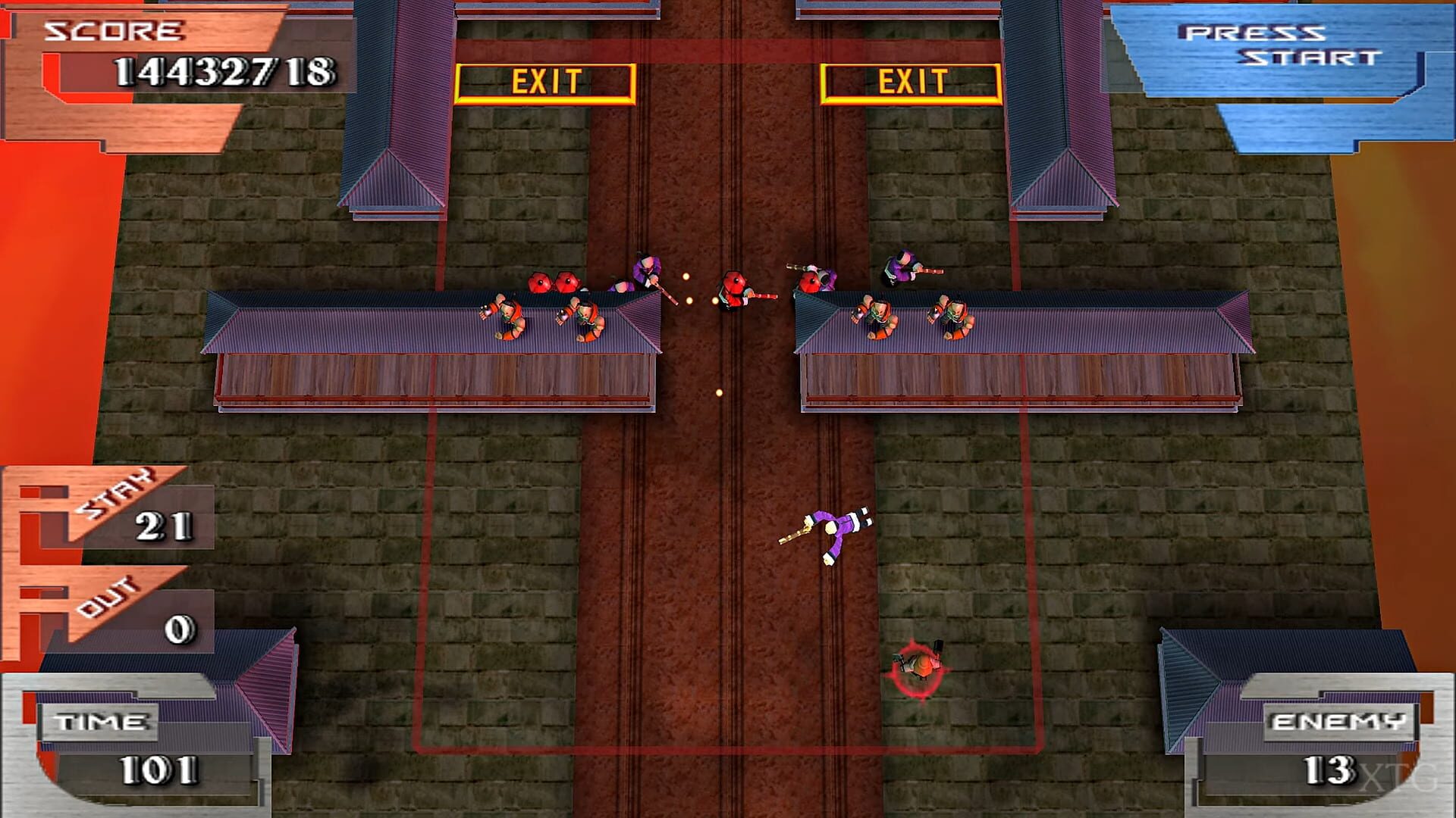 Screenshot for Sega Ages 2500 Vol. 9: Gain Ground