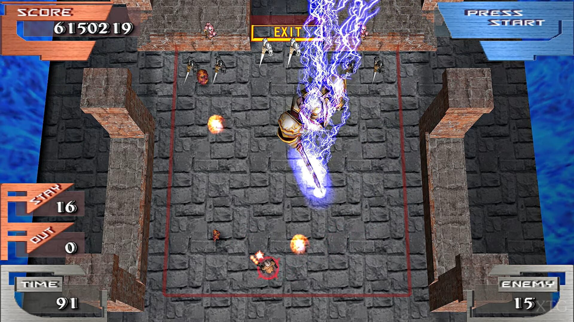 Screenshot for Sega Ages 2500 Vol. 9: Gain Ground