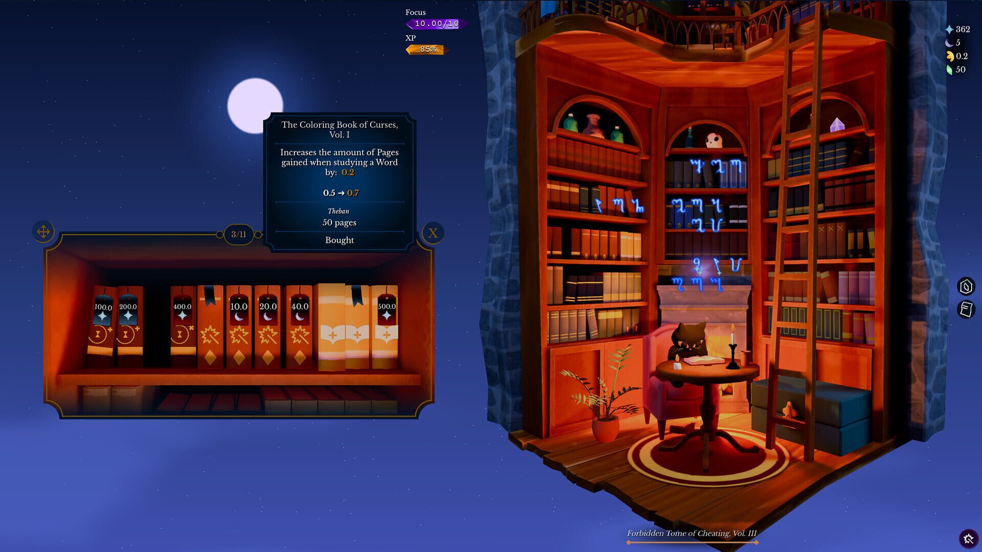 Screenshot for Black Cat Book Club