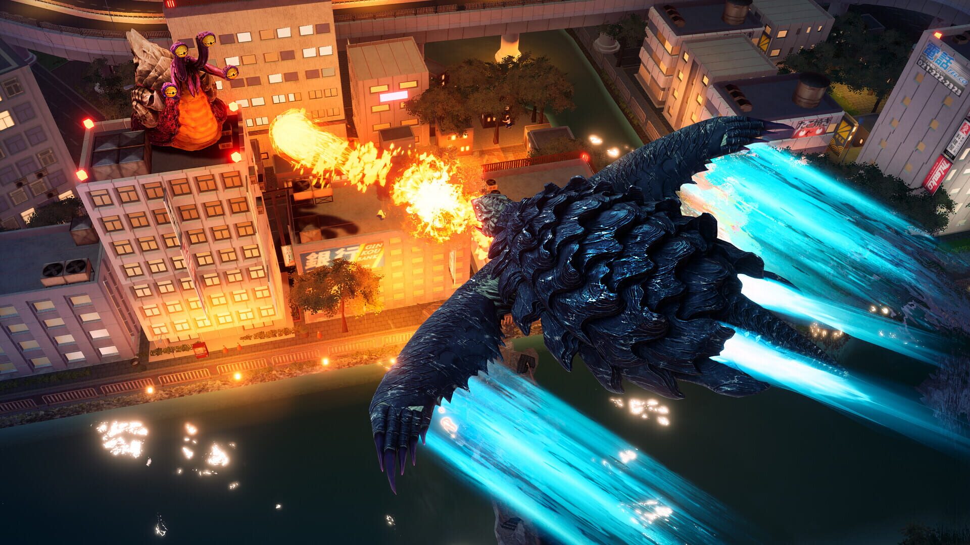 Screenshot for GigaBash: GAMERA -Rebirth- DLC