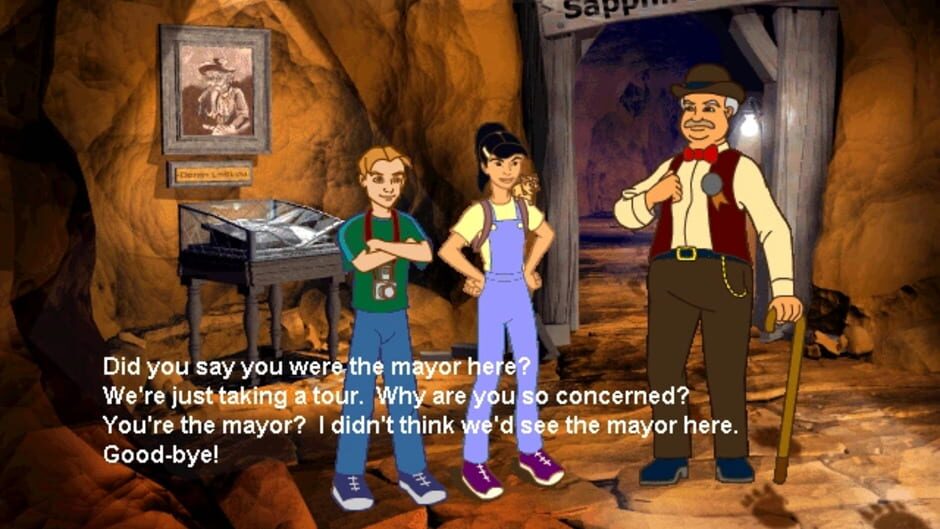 Screenshot for JumpStart Adventures 4th Grade: Sapphire Falls