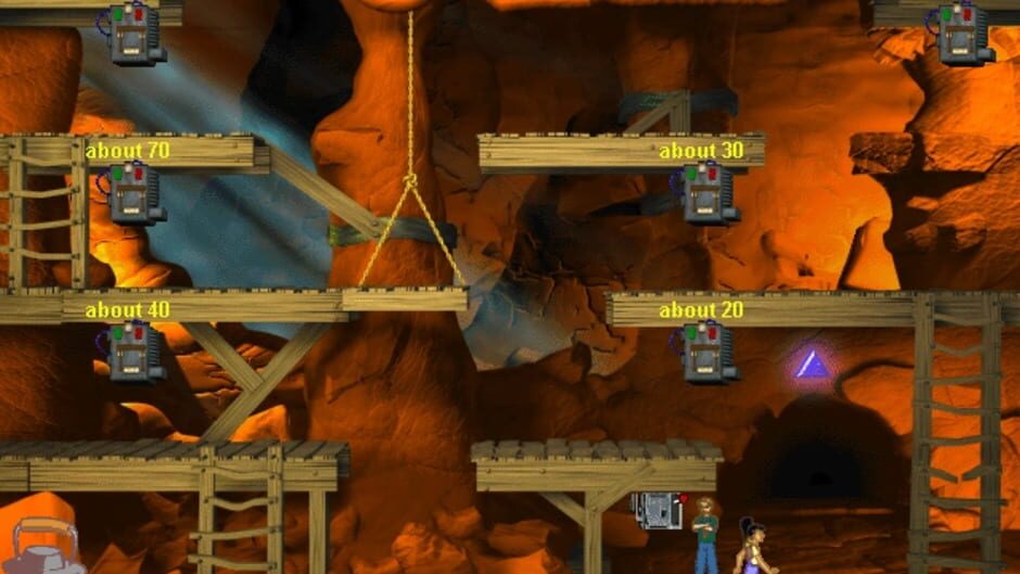 Screenshot for JumpStart Adventures 4th Grade: Sapphire Falls