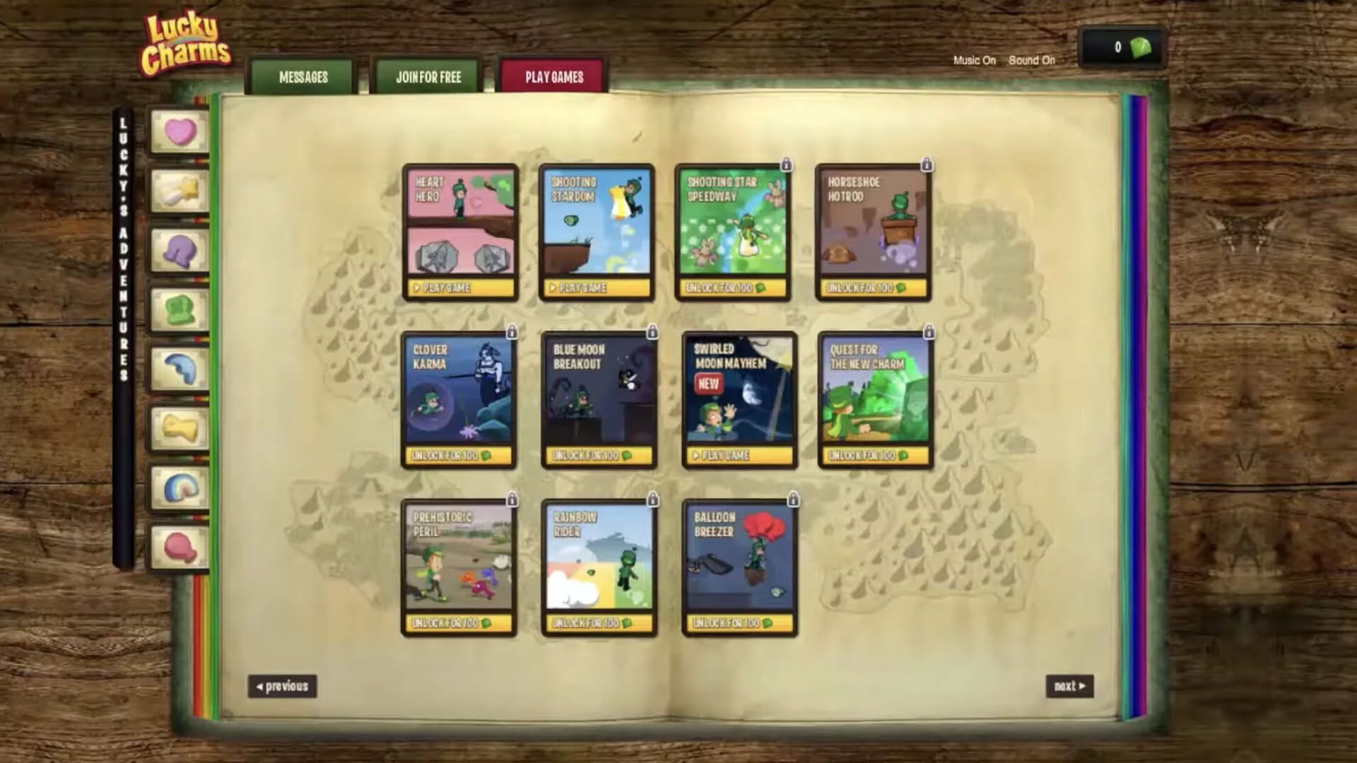 Screenshot for Lucky Charms