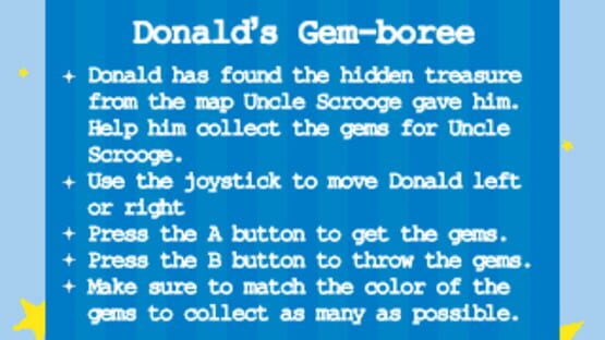 Screenshot for Donald's Gem-boree