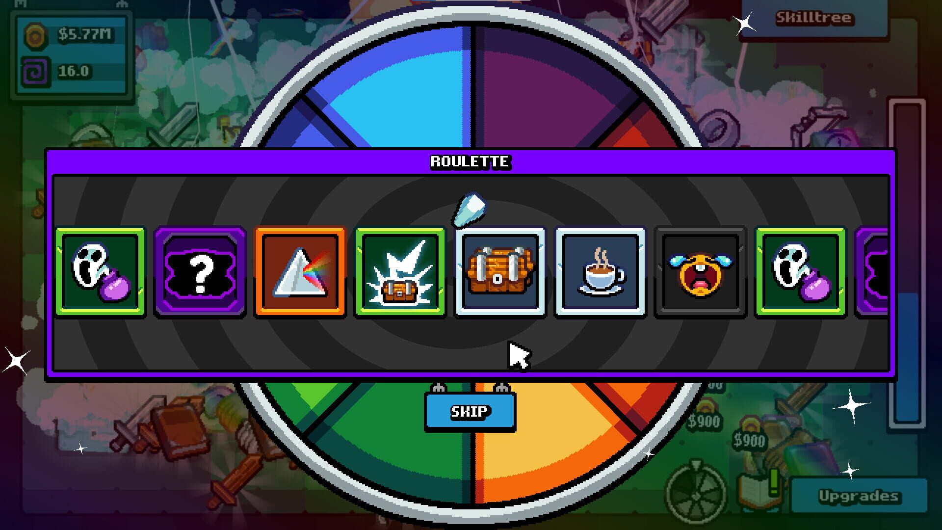 Screenshot for Click the Button