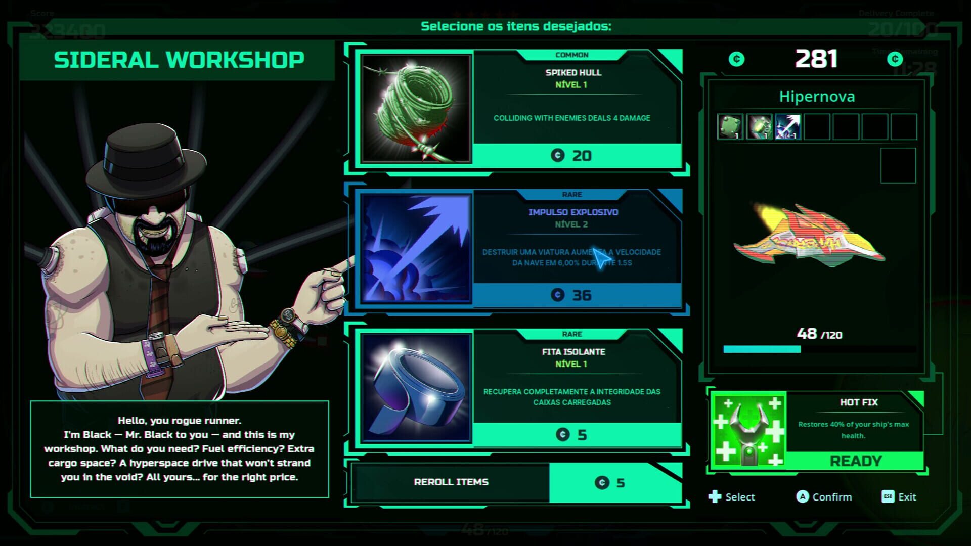 Screenshot for Rogue Run
