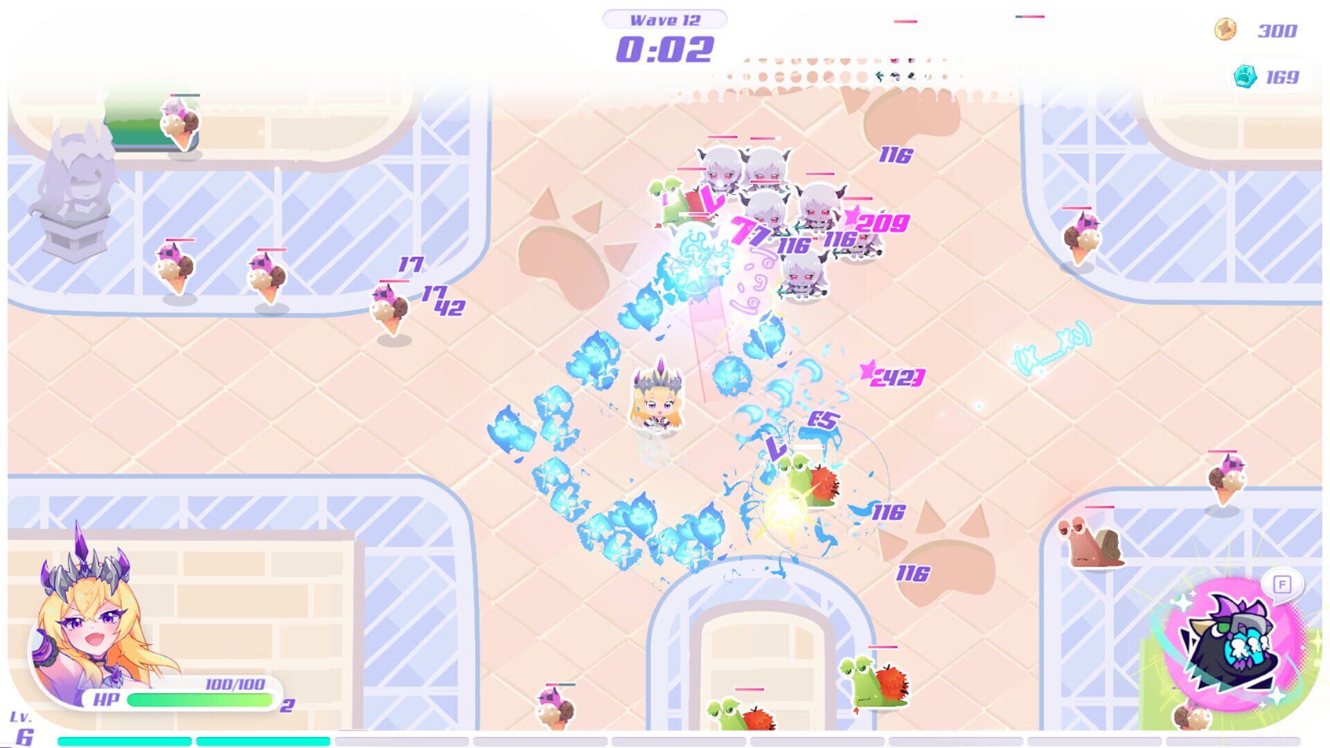 Screenshot for Kaiju Princess: Super Survivor Showdown