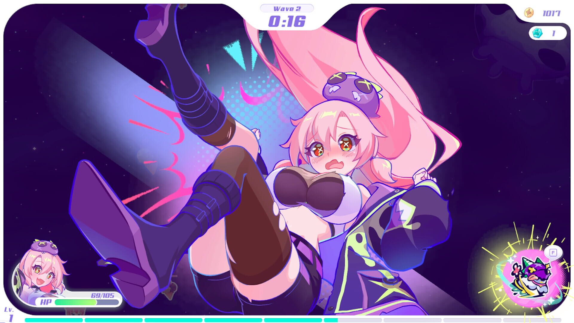 Screenshot for Kaiju Princess: Super Survivor Showdown